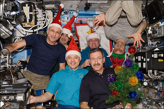 Christmas on the Space Station