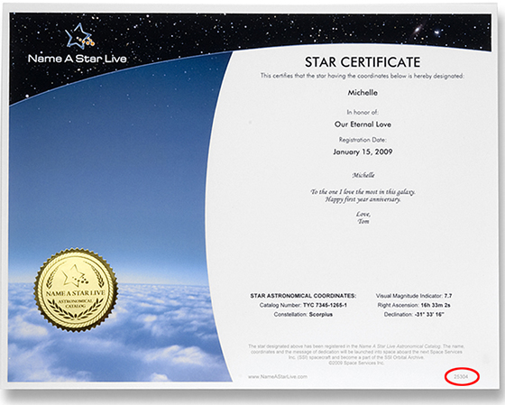 name a star certificate template