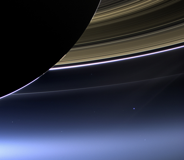 Earth from Saturn