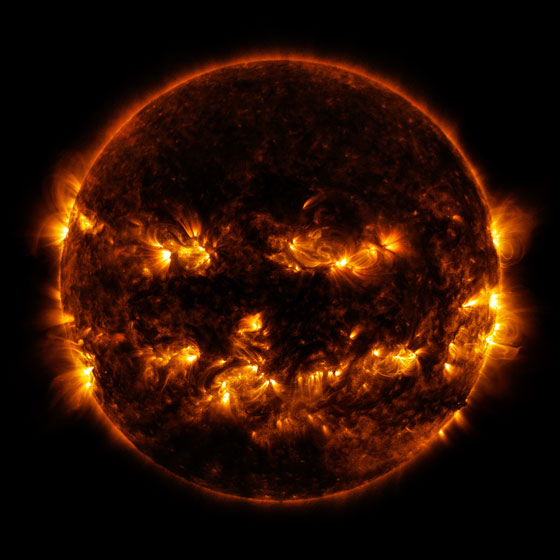 Jack-O'-Lantern Sun