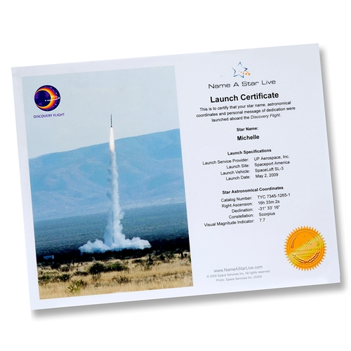 Launch Certificate