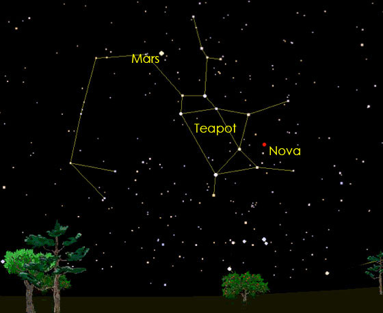 Nova in Sagittarius